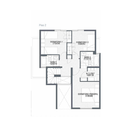 Segundo piso Casa 110 / Punta Maitenes - Socovesa