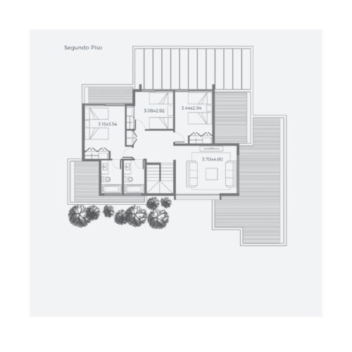 Segundo piso Casa 230 / Casa Híbrida - Socovesa