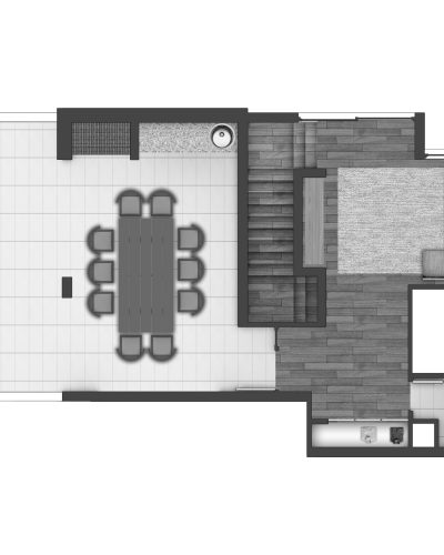 Inmobiliaria SOCOVESA | Depto D - Penthouse / 2D + 3B - Inmobiliaria