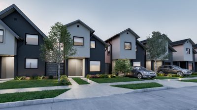 Fachada nuevo modelos casa 62 - Nueva etapa Portal del Libertador IX